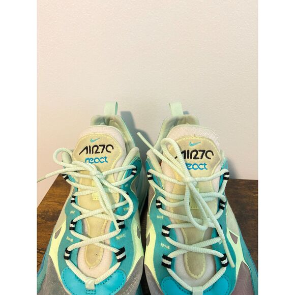 Nike Air Max 270 React "Hyper Jade" Men's Size 11 - Picture 6 of 7